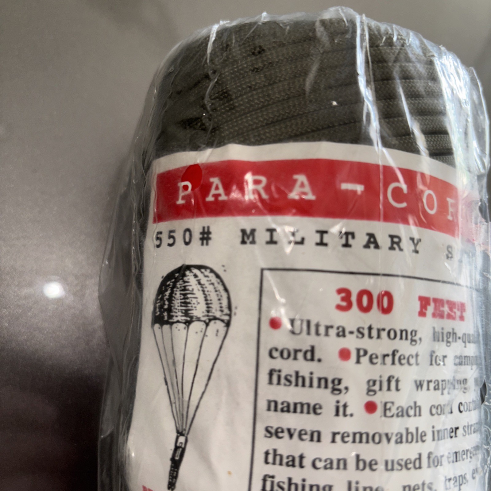 Gladding Nylon Cord 300 Feet New