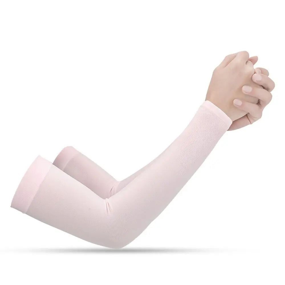 2Pcs Arm Sleeves – UV Protection, Cooling, Warm, Sports, Cycling, Running