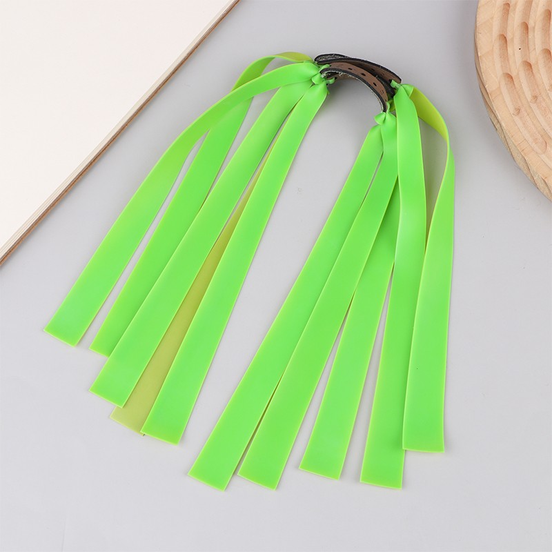 5Pcs 0.5/0.65/0.8/1.0MM Catapult Slingshot Hunting Powerful Flat Rubber Bands