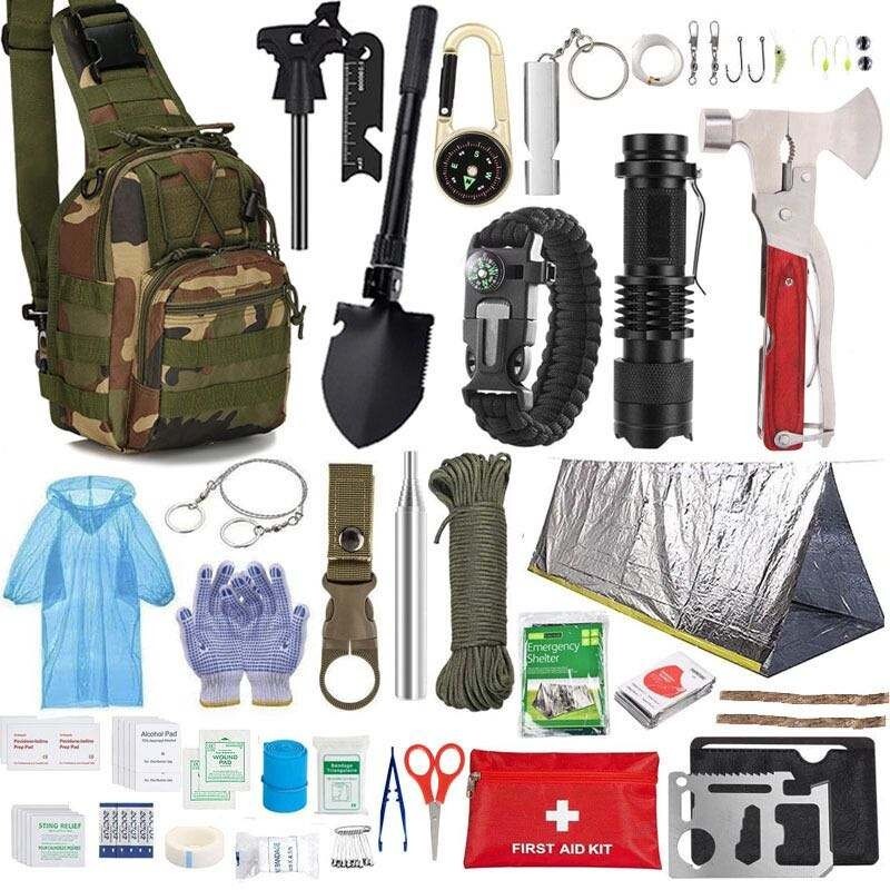 survival kit set tool supplies