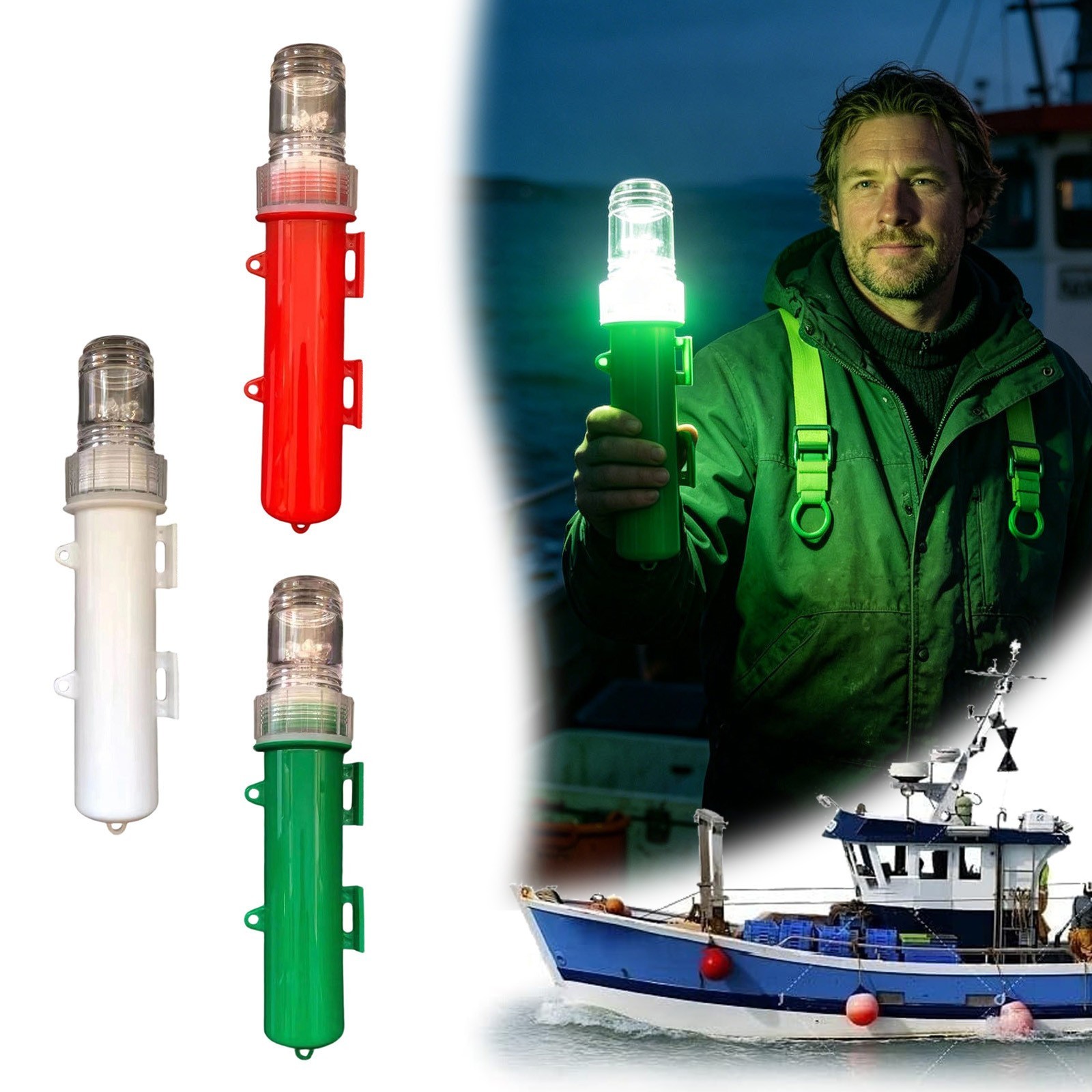 1PC Boat Flares,Safety Kit Signals,Electronic Boat Flare Coast Guard Approved