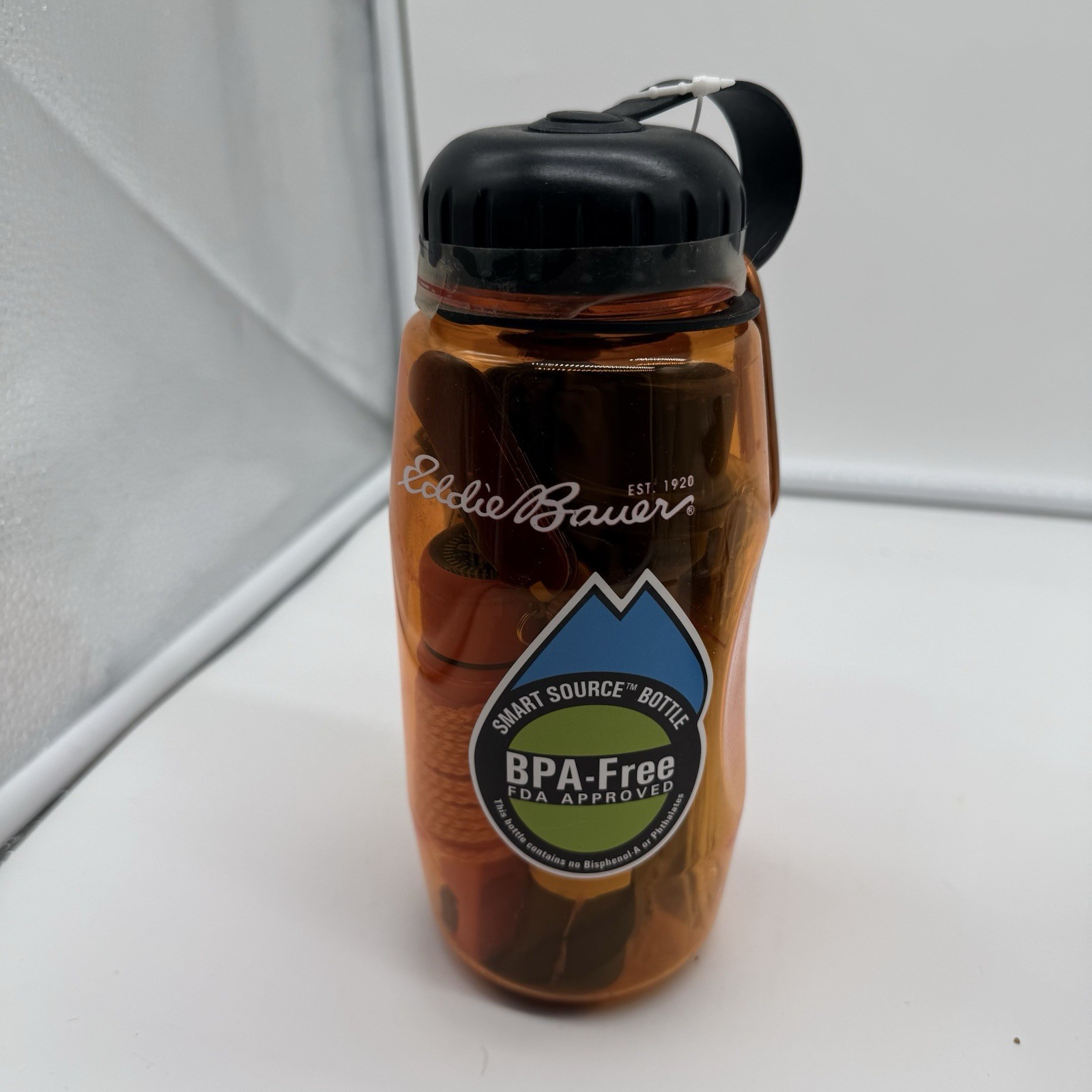 Eddie Bauer Essential Survival Kit Water Bottle Lantern Whistle Compass Set