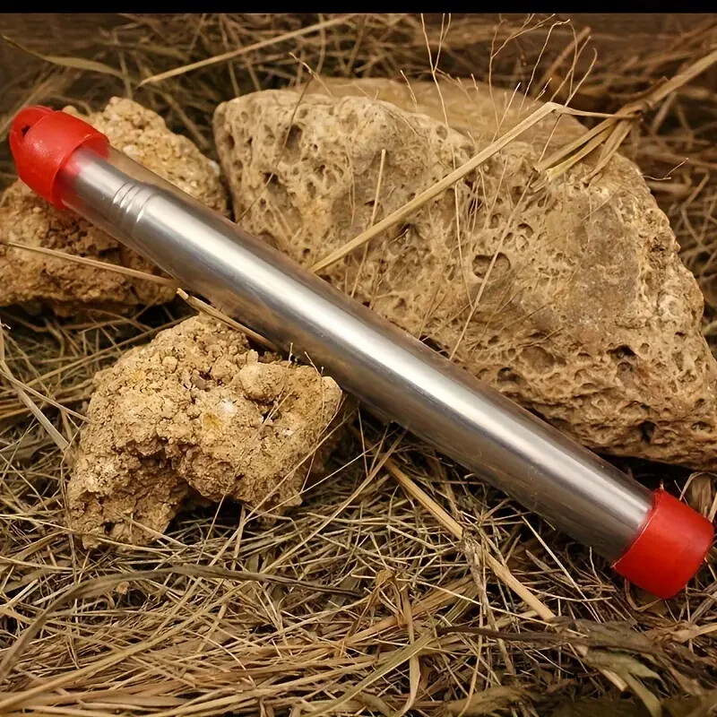 Pocket Bellow Collapsible Fire Tool Kit Camping Survival Blow Fire Tube New
