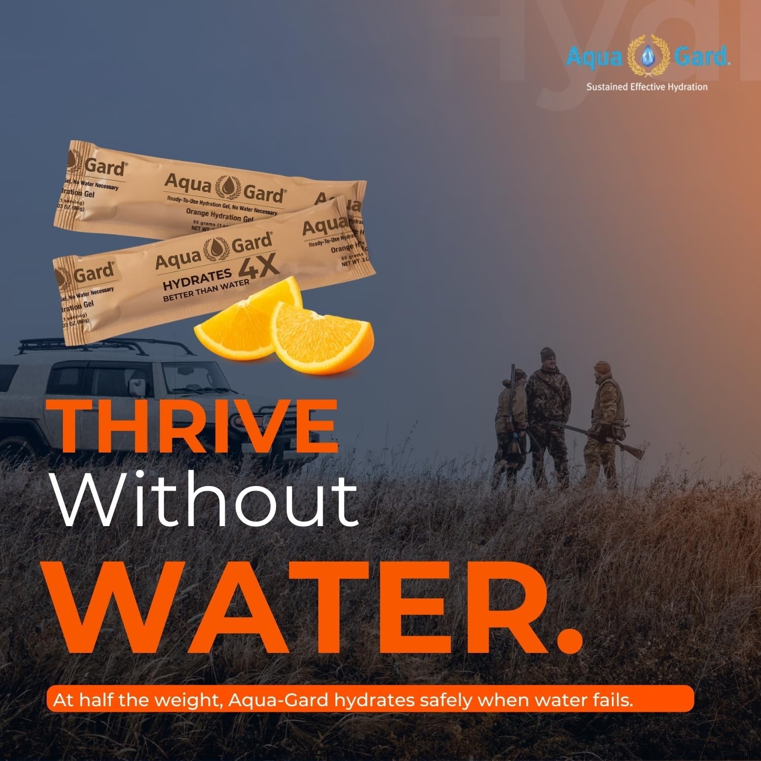 Aqua-Gard – Emergency Hydration Gel for Disaster Preparedness