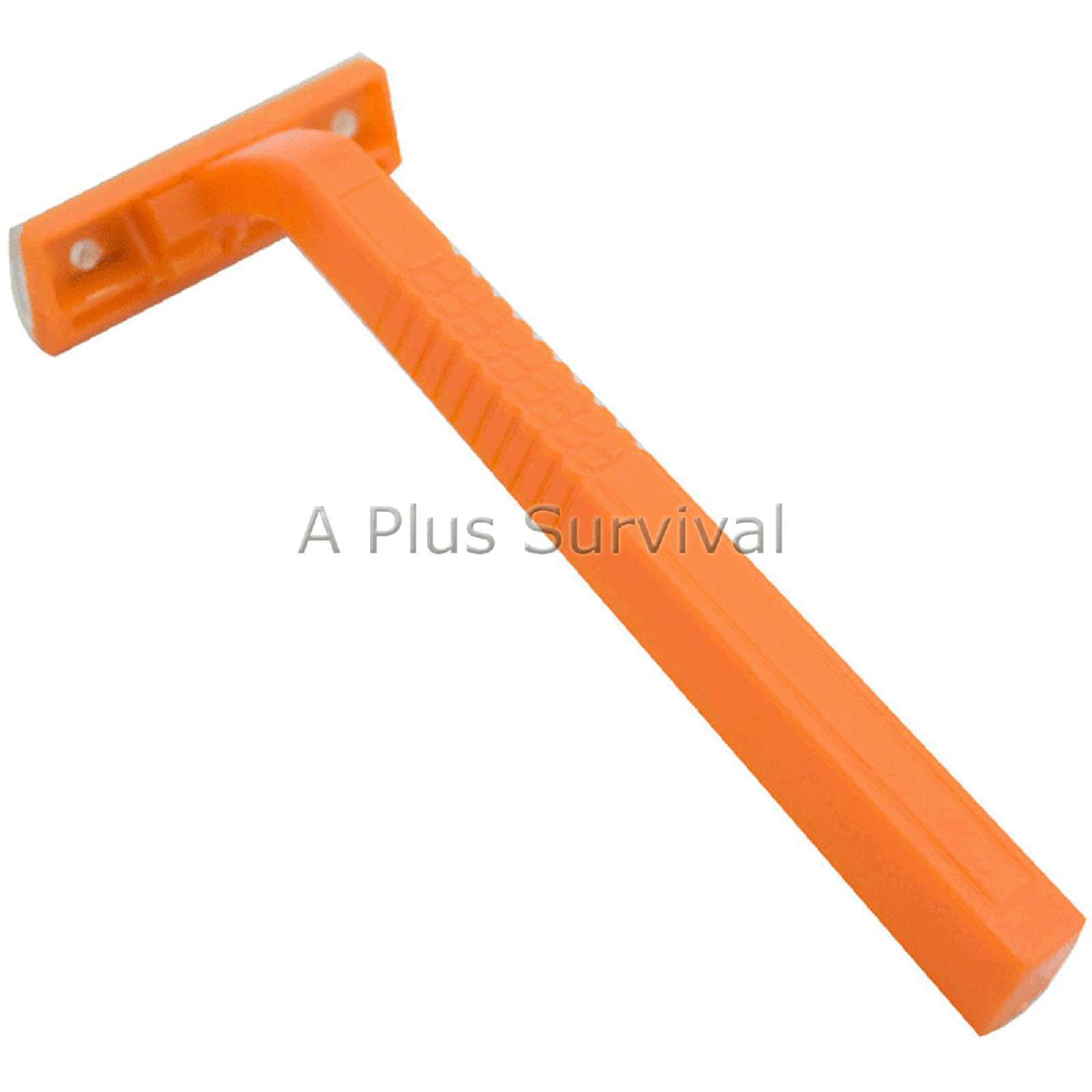 20 Pack of Plastic Shaving Razors Orange Emergency Survival Kits