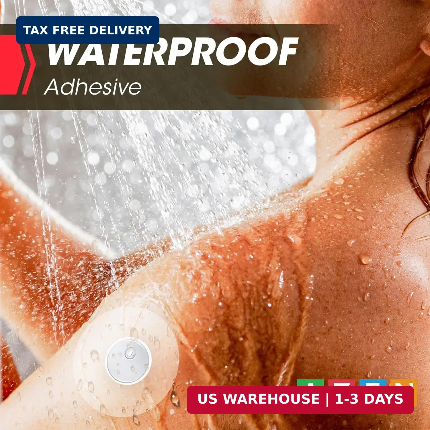 60 Pack Freestyle Sensor Covers for Libre 2/3,Waterproof Sensor Patches,Adhesive