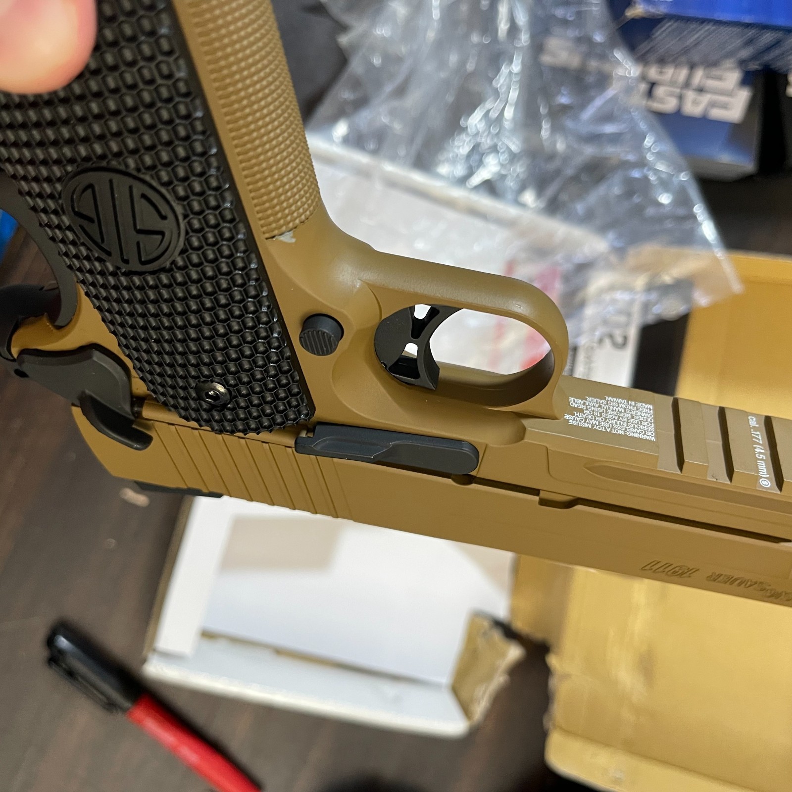 SIG SAUER 1911 Emperor Scorpion CO2 Blowback 4.5mm BB Semi-Auto Air Pistol PARTS
