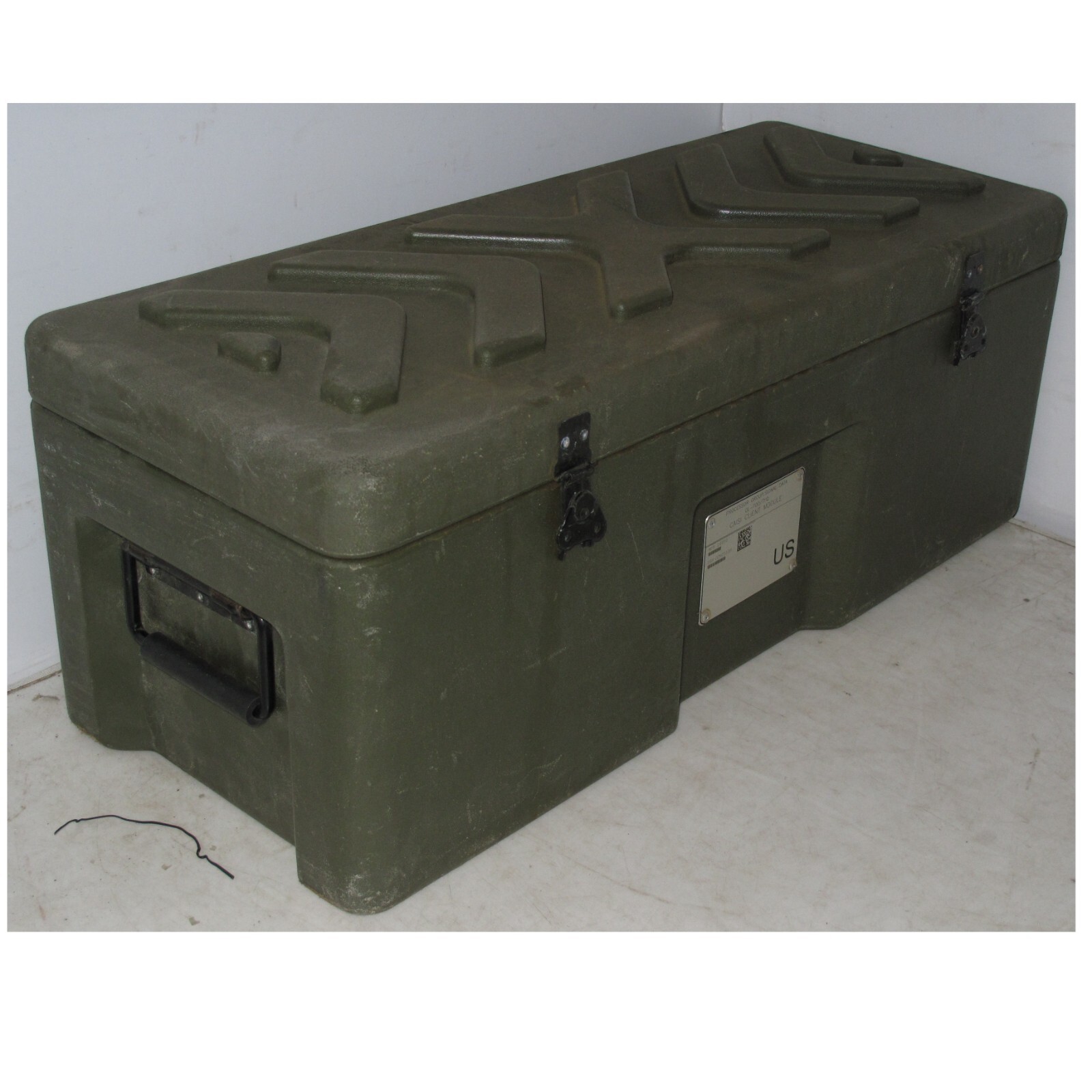 Hard Case Military Caisi Client Module 28x13x11 Hinged Lid