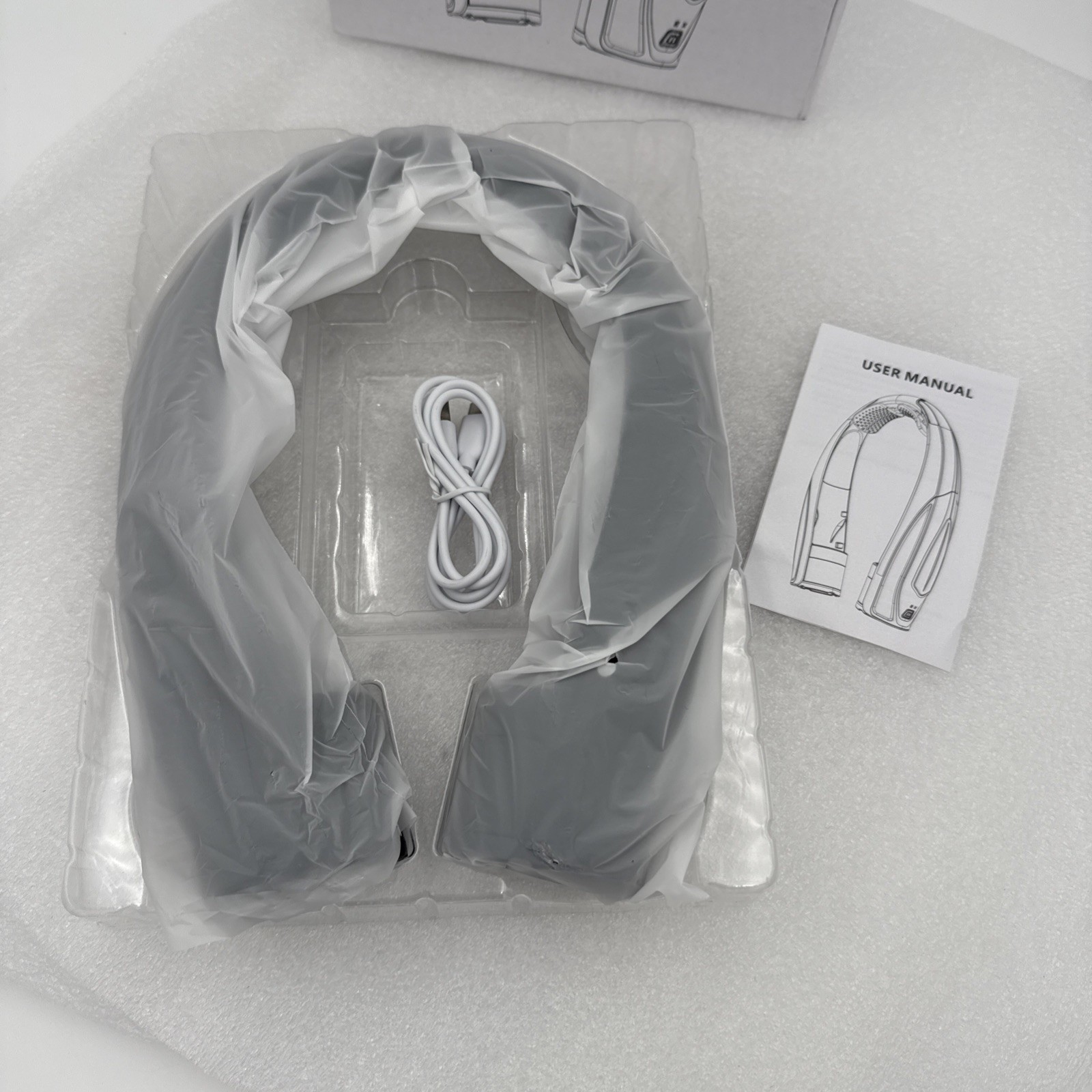 AI Neck Fan, 6 Speeds Adjustable Portable Personal Fan Rechargeable, 6000 mAh…