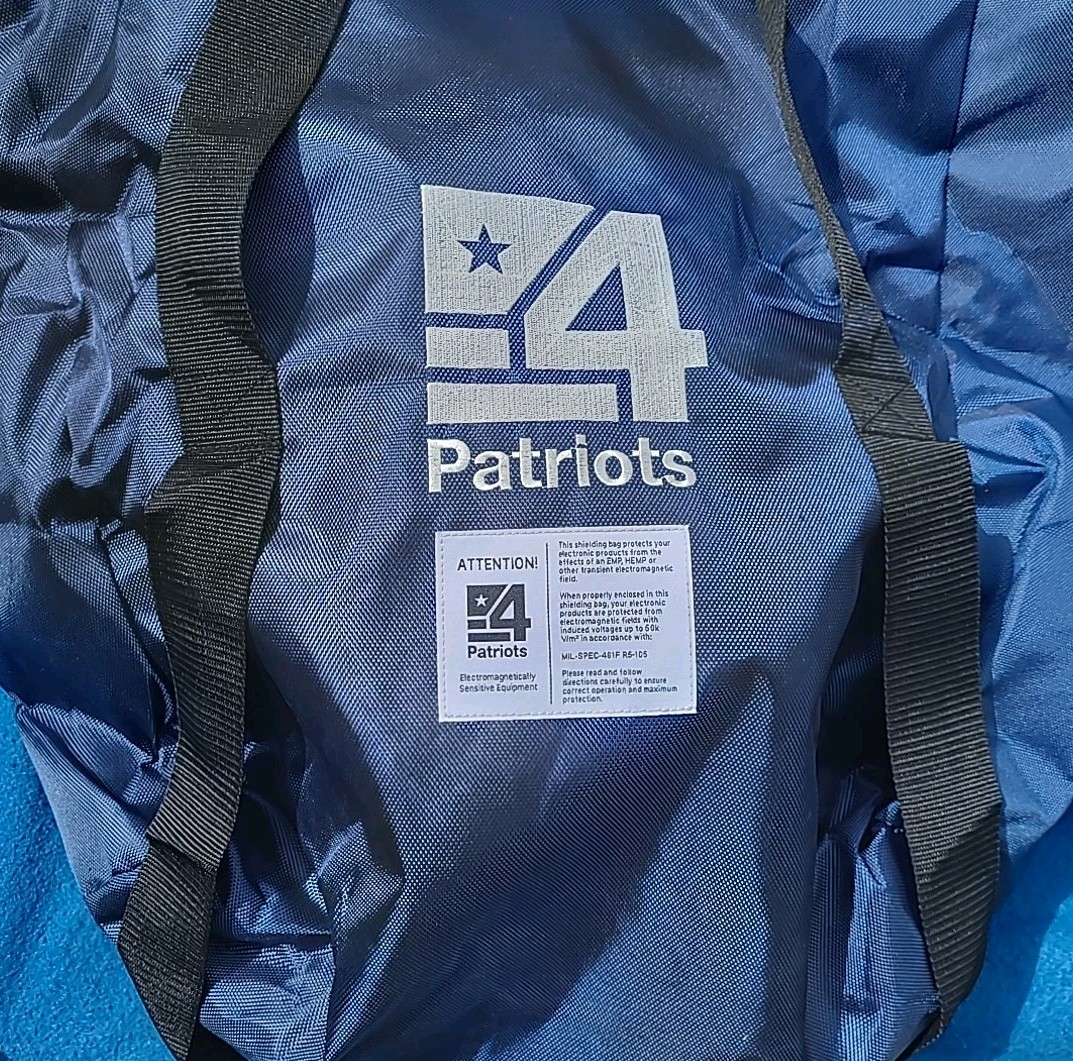 4Patriots EMP Protection Shielding Bag For Electronics Size XL 30X28