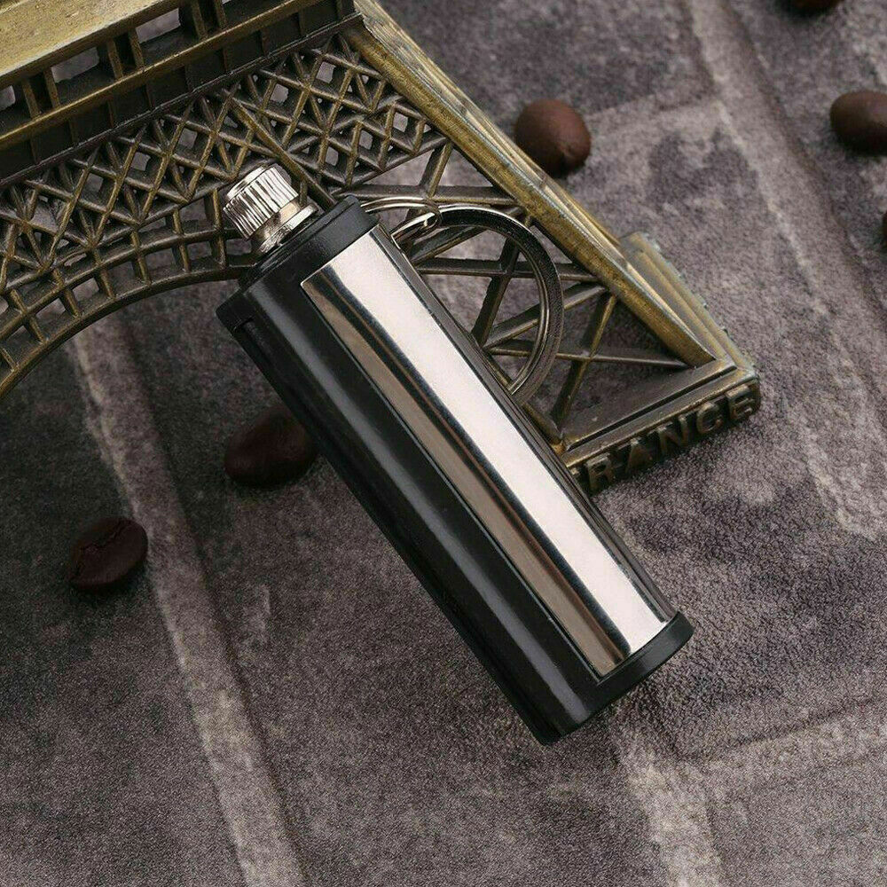 2x Outdoor Fire Starter Permanent Match Lighter Survival Tool Flint Keychain US