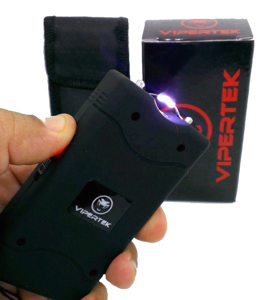 VIPERTEK Rechargeable Stun Gun Self Defense 400 BV 2.0mAh