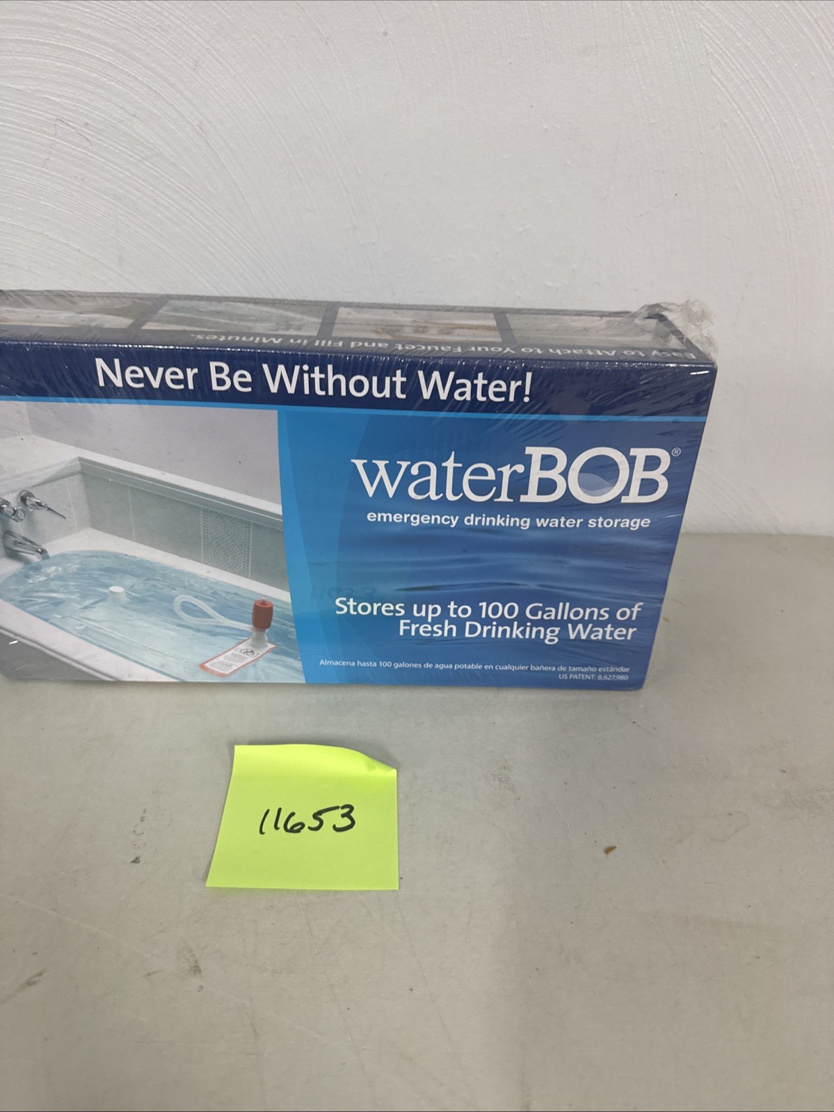 Water BOB Survival Emergency Drinking Fresh Water Storage 100-Gallons Kit-Sealed