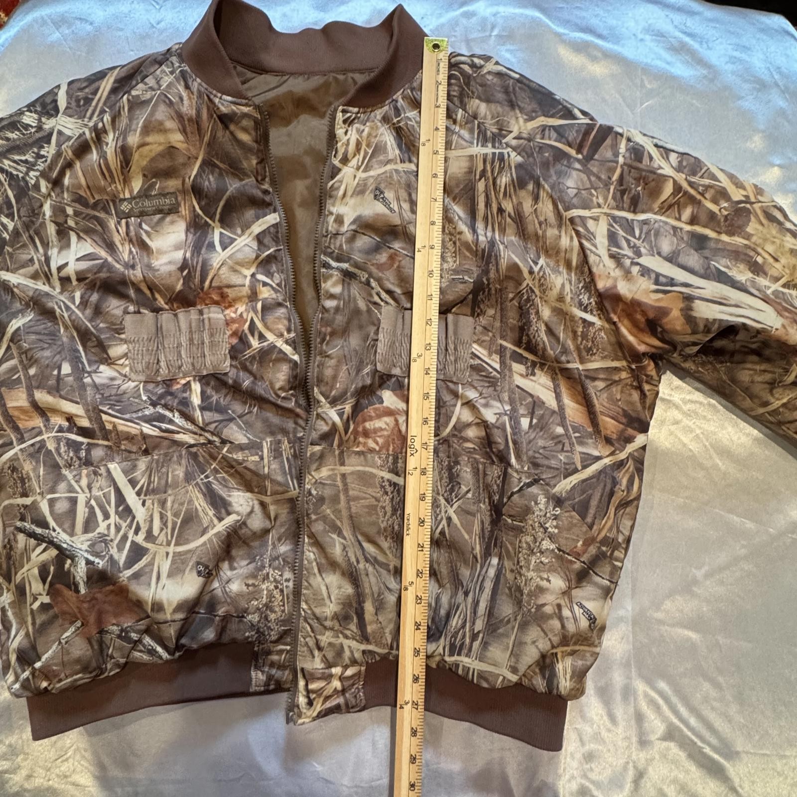 Columbia Sportswear Camo Men’s Tall 2XT Hunting Jacket Reversible NWOT Puffer