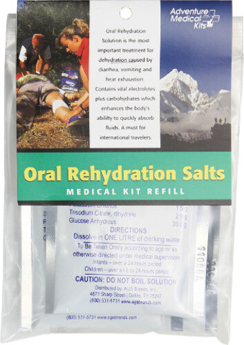 Adventure Medical Oral Rehydration Salts Refill 0155-0650 Contains vital electro