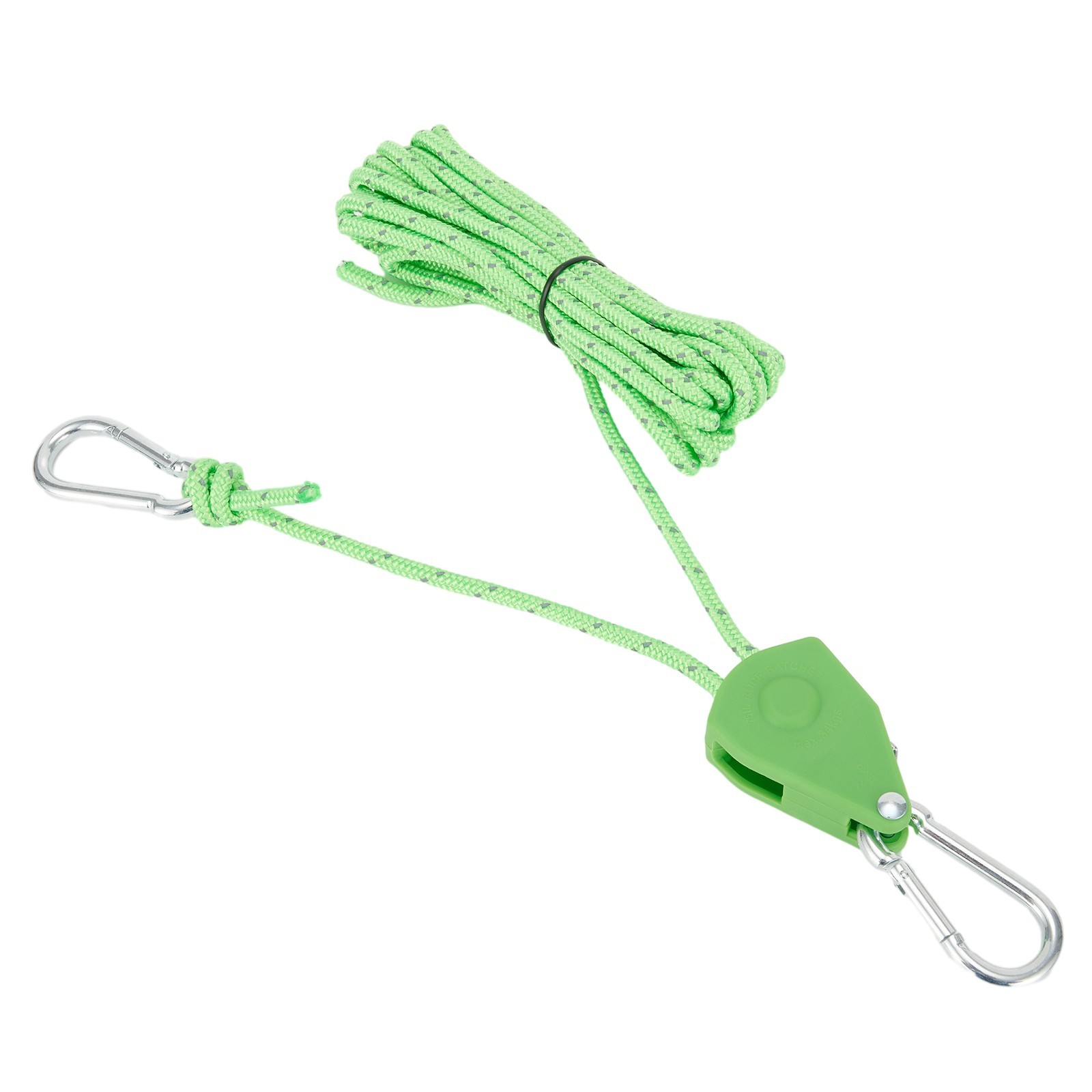 Rope Lanyard Strap Tent Pulley 100g Adjustable Fastener Ratchet Hanger