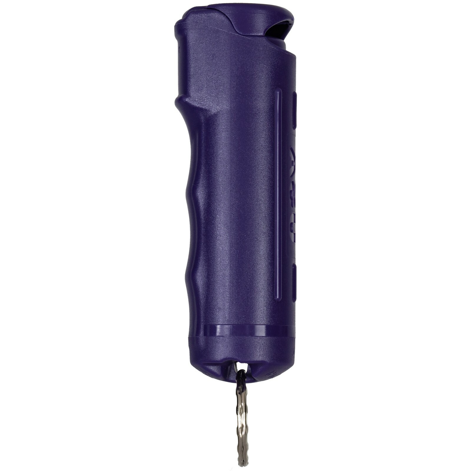 POLICE MAGNUM Keychain Pepper spray Self Defense- 1 Pack .50oz Purple Flip Top