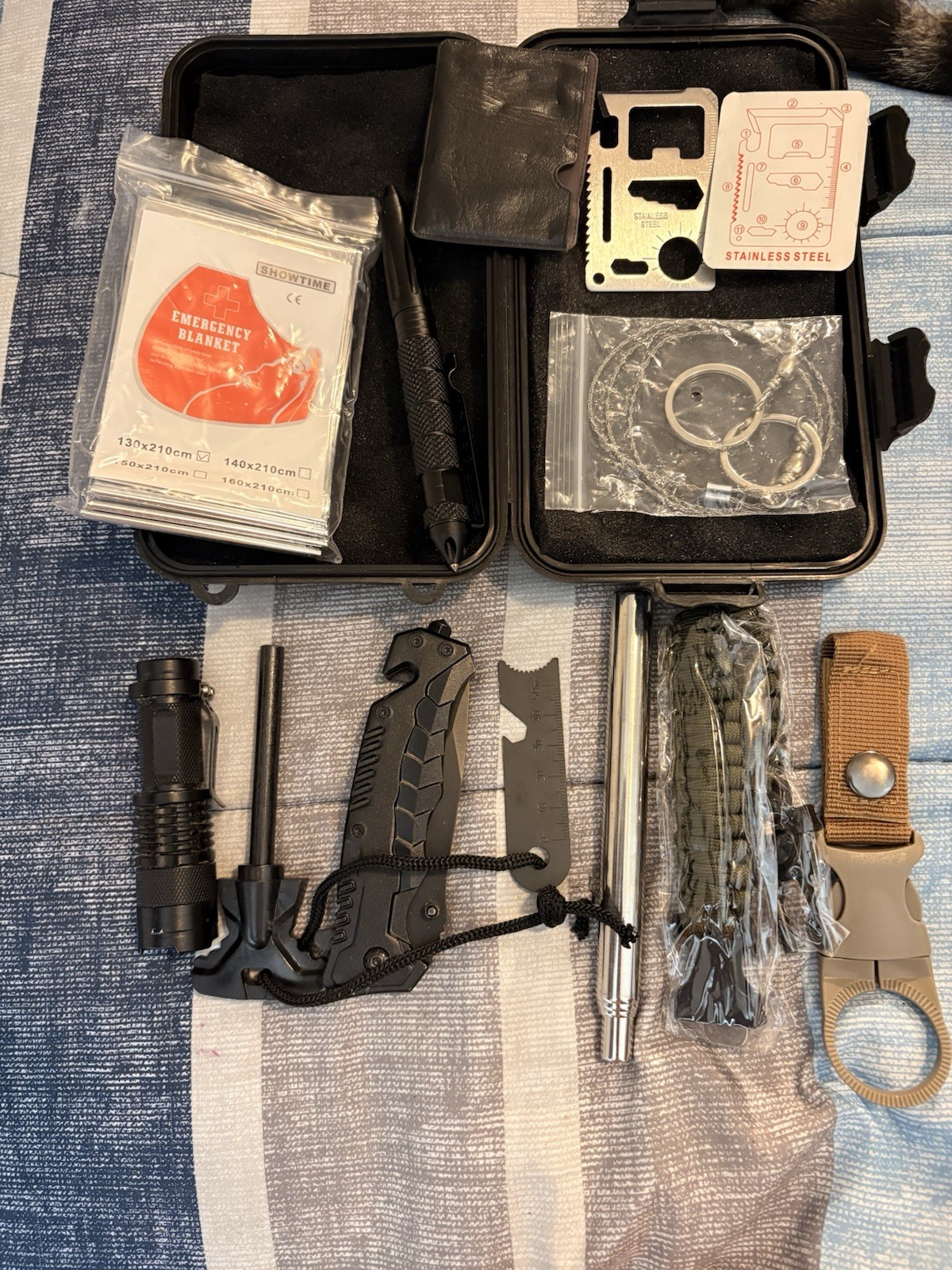 11 Piece Hunting Survival Kit