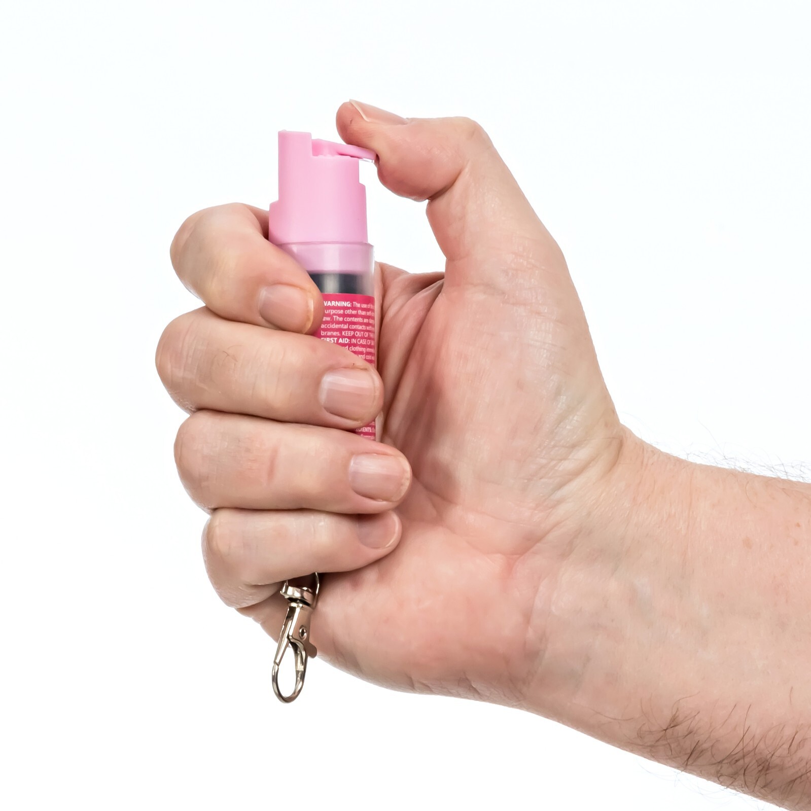 2 Pack Burn Pepper Spray for Women Self Defense Security 1/2 oz Pink