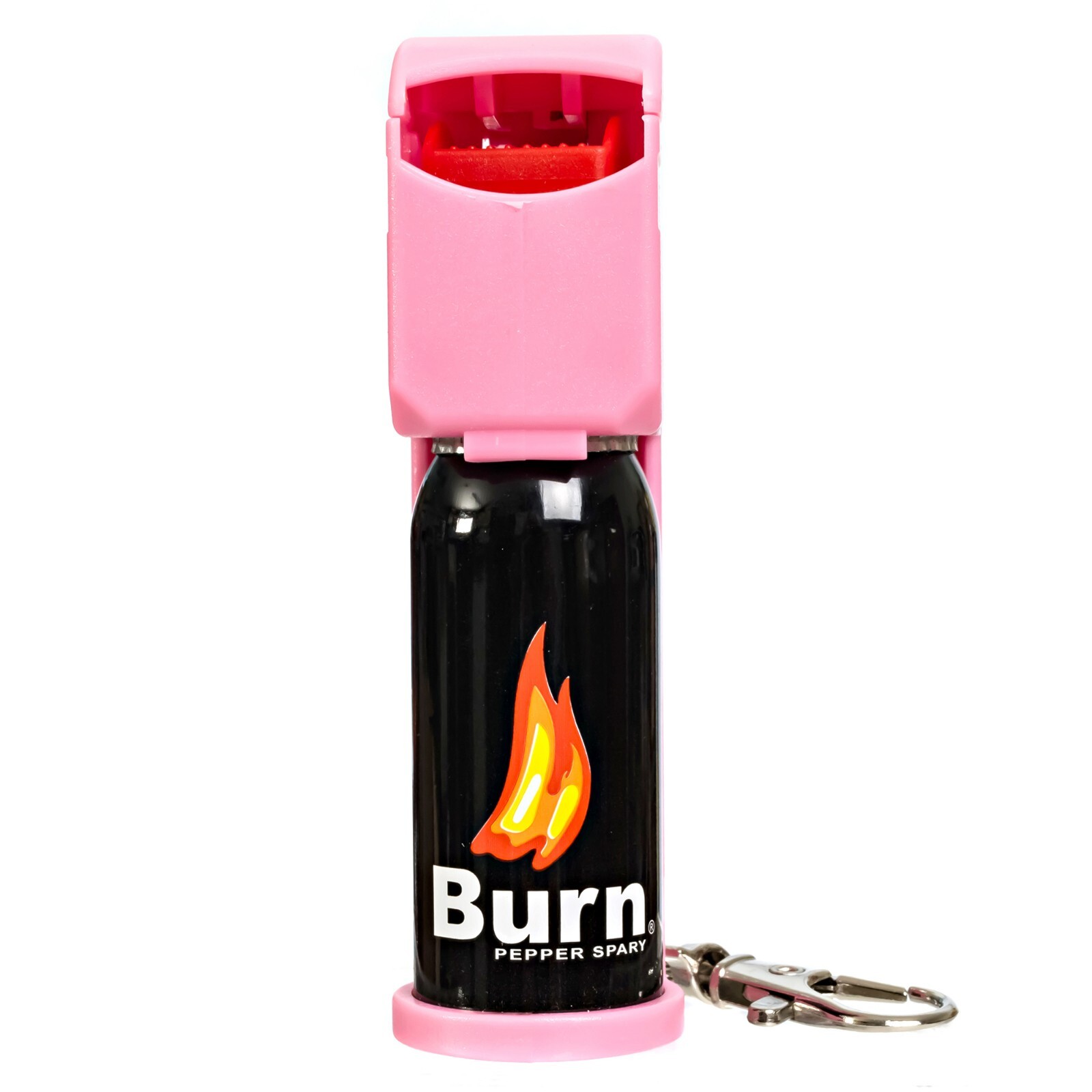 BURN Max Strength Pepper Spray for Self Defense – 1/2oz Pink 2 Pack