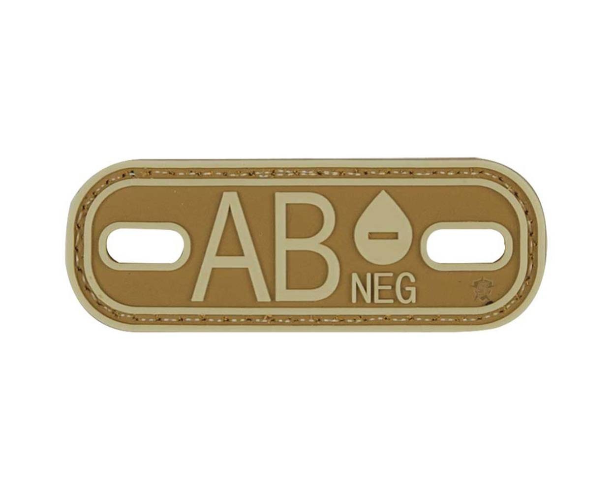 5 Star Blood Type AB- Negative PVC Morale Patch Survival Gear
