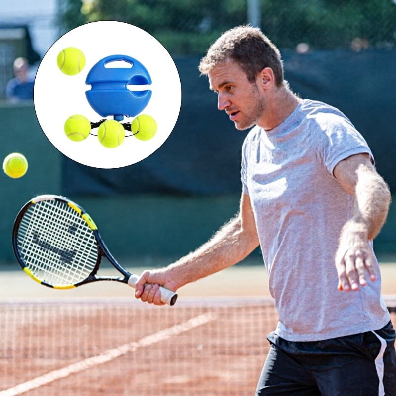 Selves-Pracitce Tennis Practice Training Tool Tennis Trainer Ball with String