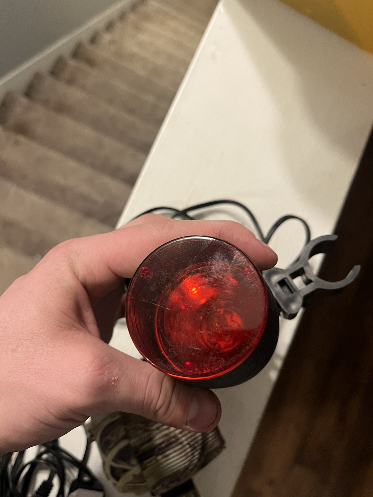 LOT OF 2 Primos Red Hunting Varmint Lights No Batteries