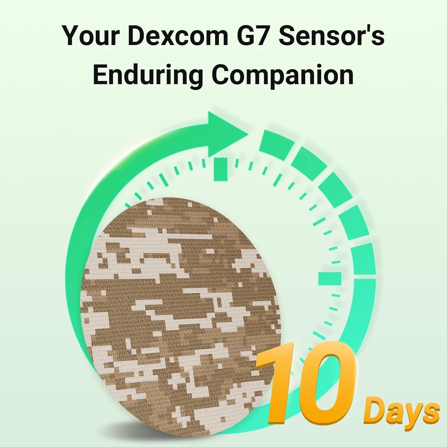 Glow in the Dark 16 Patches Adhesive Kids Dexcom G7 Skin Charge and Glow Design
