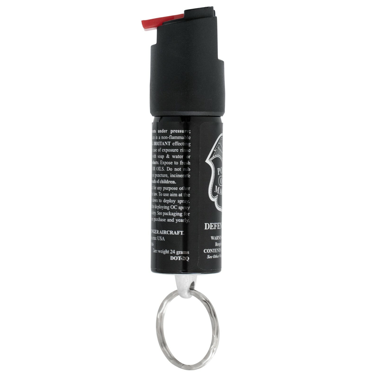 4 Police Magnum pepper spray .50oz keyring keychain defense security protection