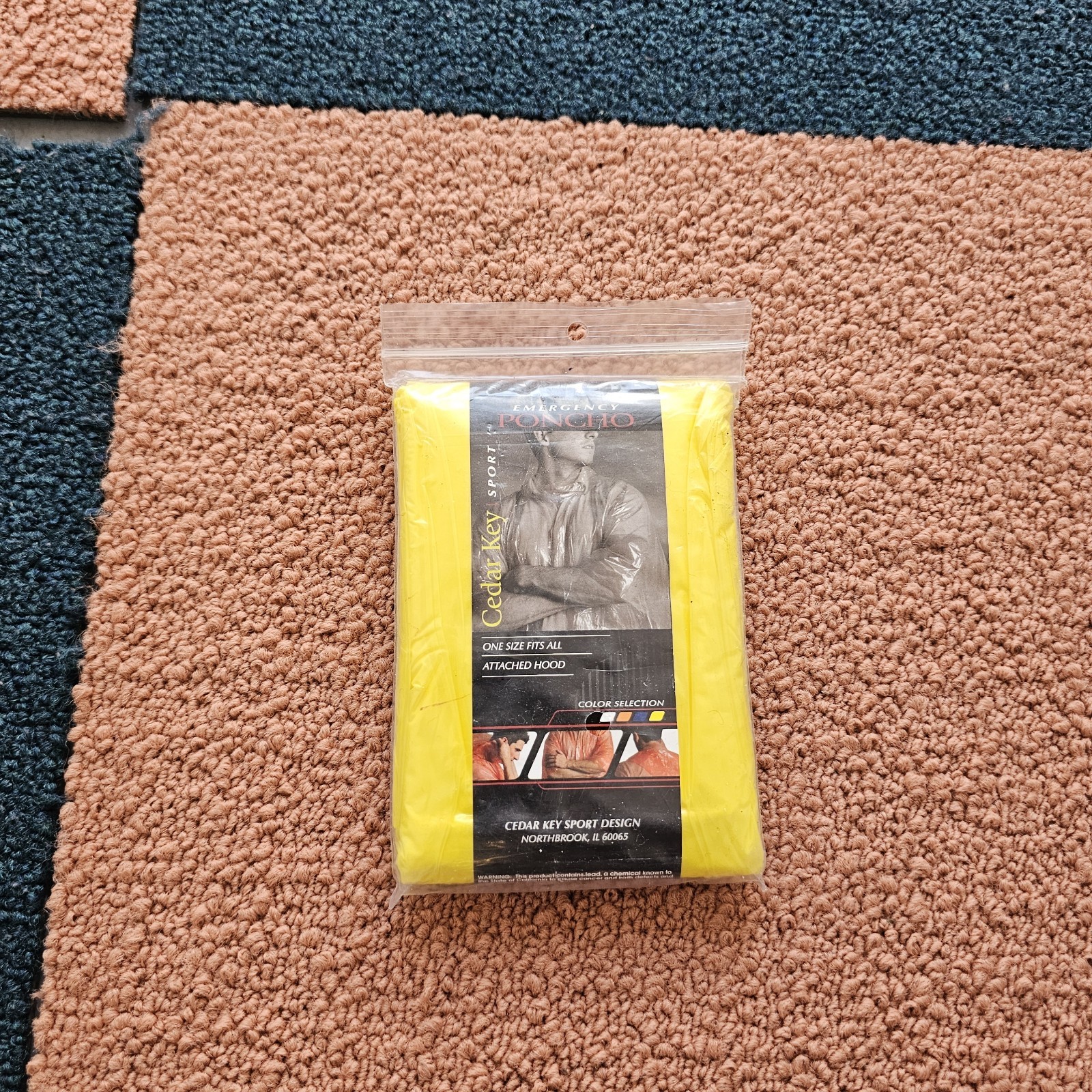Emergency Hooded Rain Poncho Adult Disposable Camping Hiking Waterproof NEW X8a