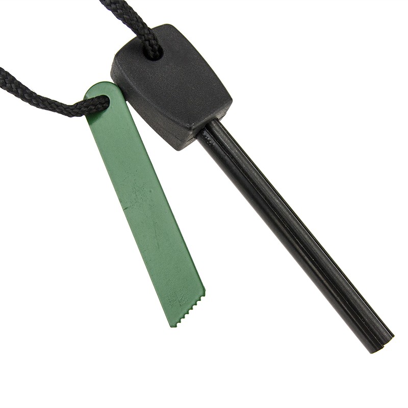 Portable Outdoor Flint Steel Magnesium Striker Ferro Rod Survival Fire Starter