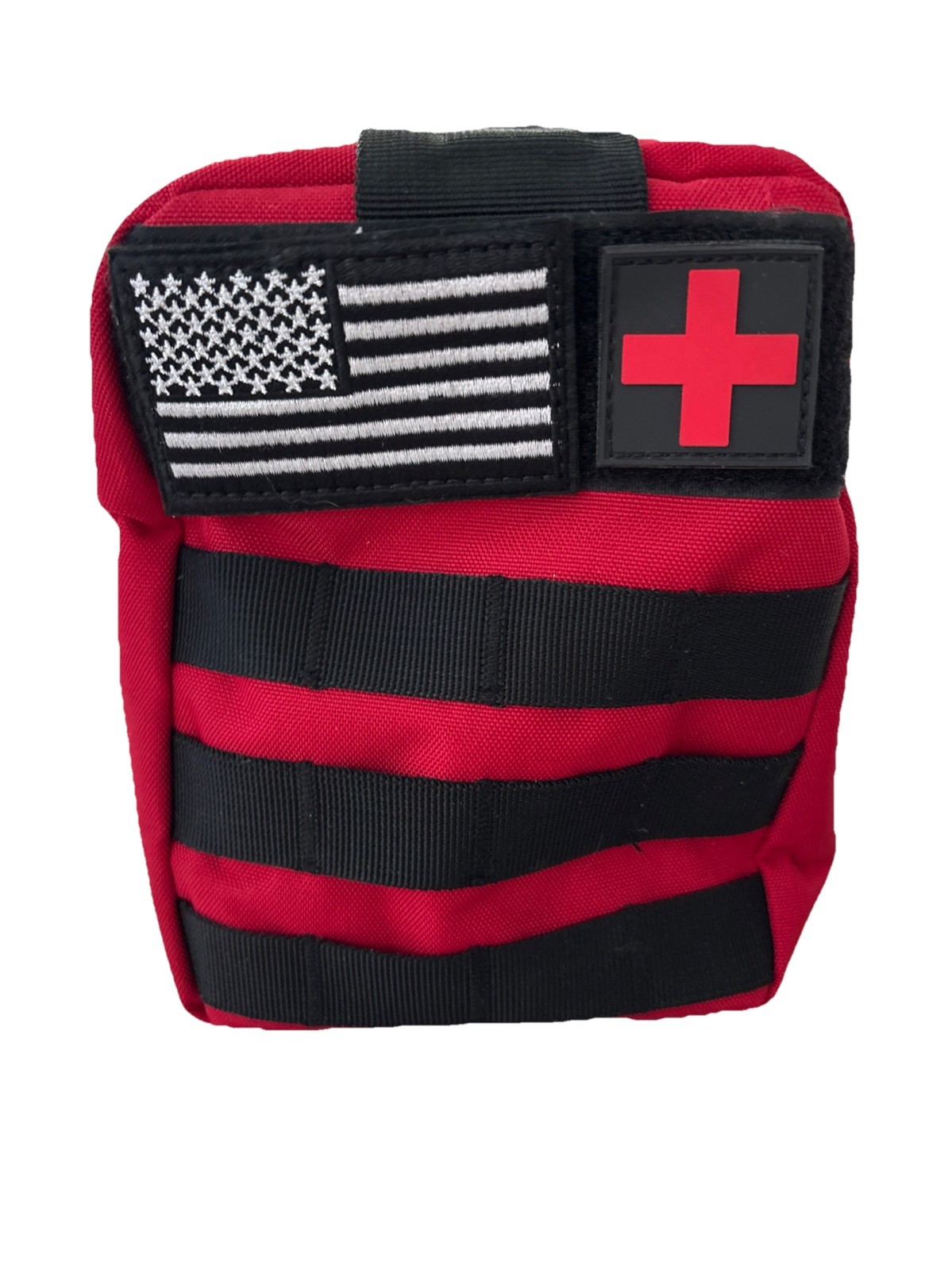 Emergency Survival Kit Bag First Aid Bug Out Military Prepper With 6 Items