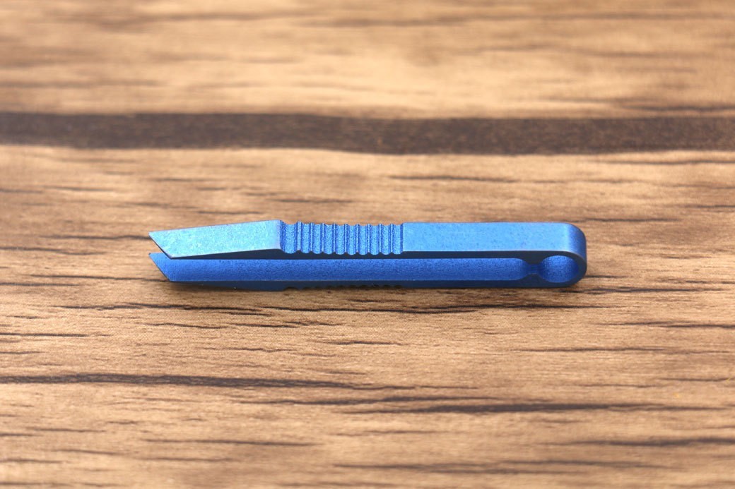 EDC Titanium Alloy Pocket Tweezers Outdoor Travel Home Clamp Holder Gear Tool [
