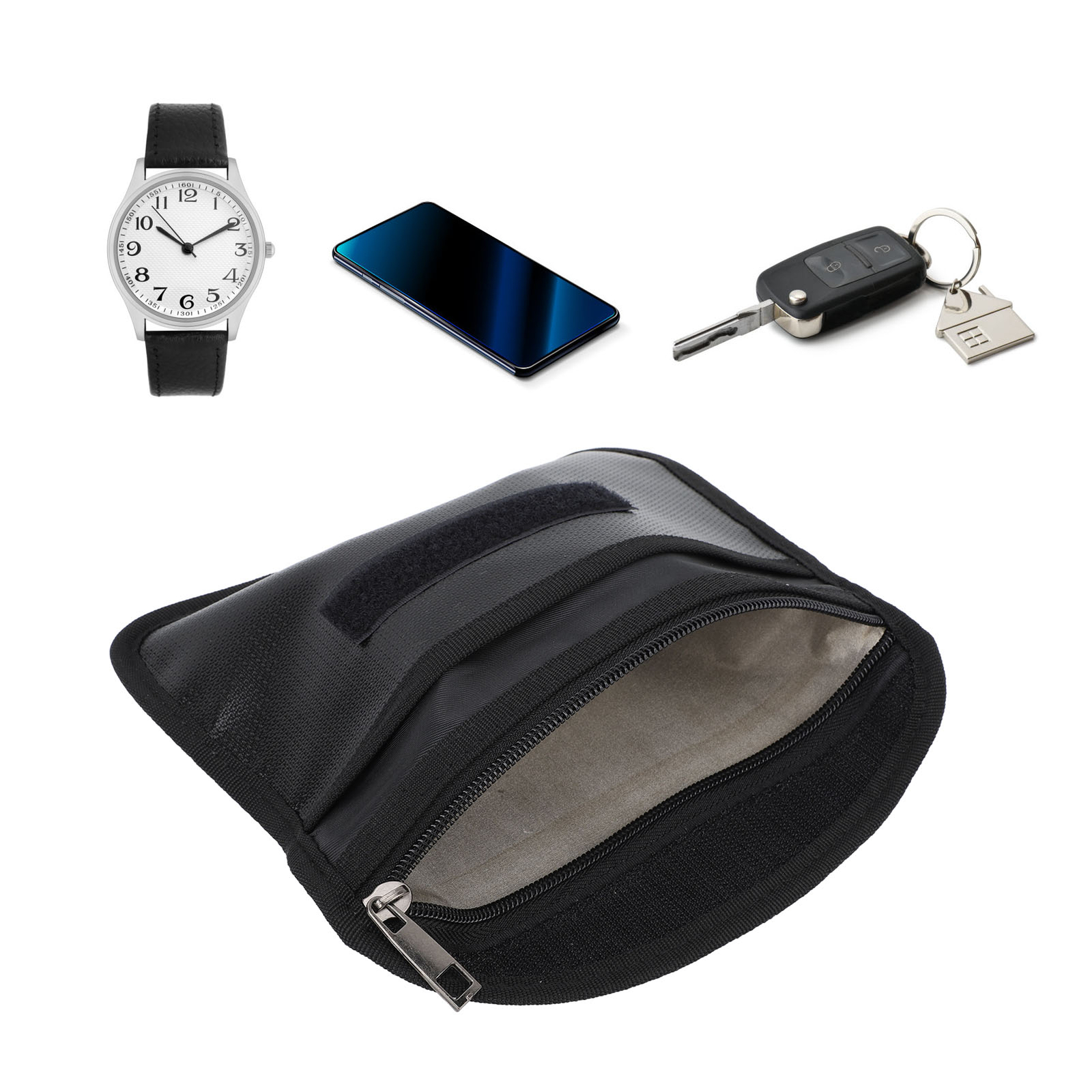 Fireproof Faraday Bag Radio Frequency Identification Signal Blocking Bag Wat Set