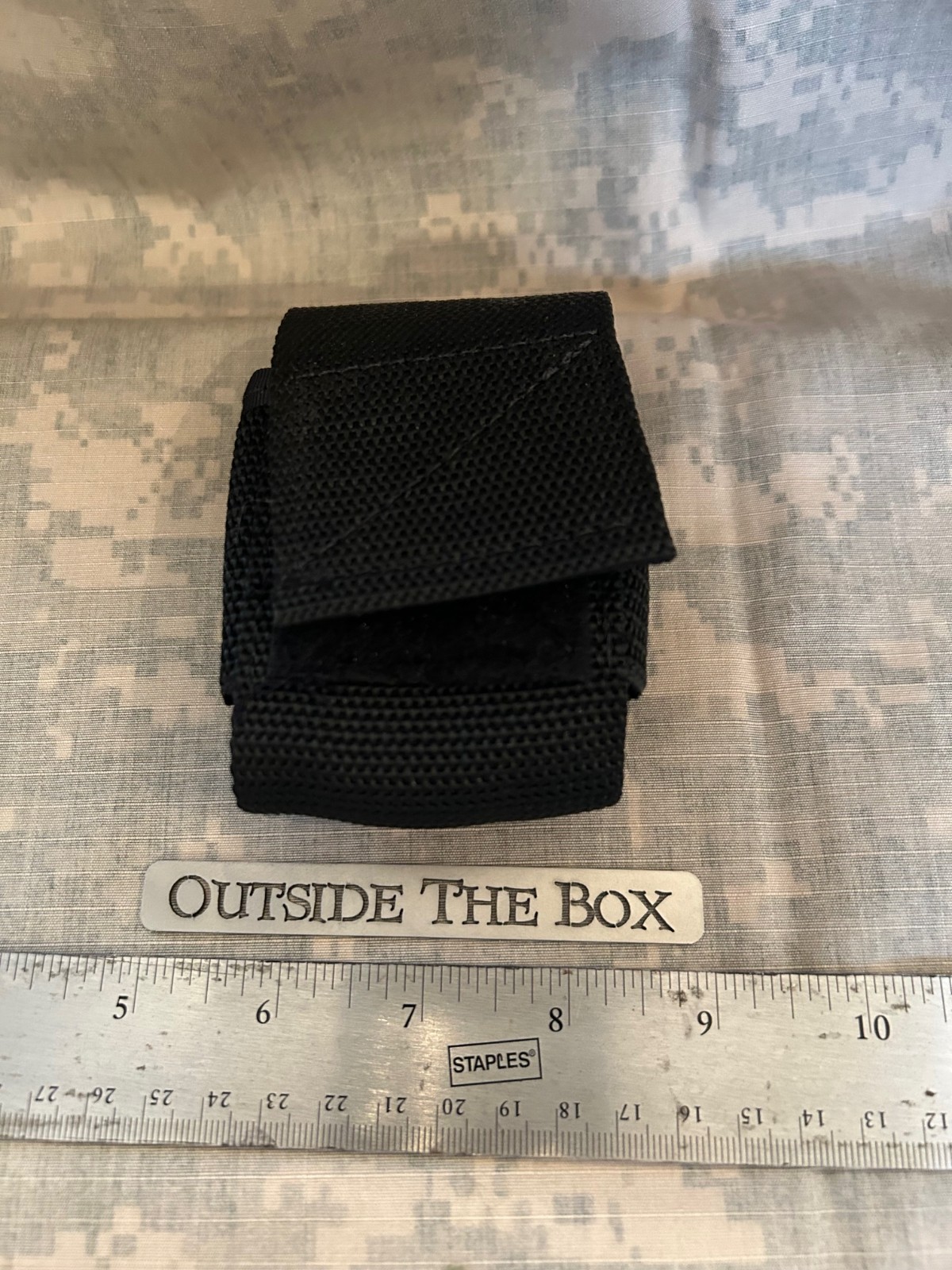 Raine, Inc.- ALTOIDS TIN Belt Pouch , BLACK Nylon, Emergency, EDC – USA MADE