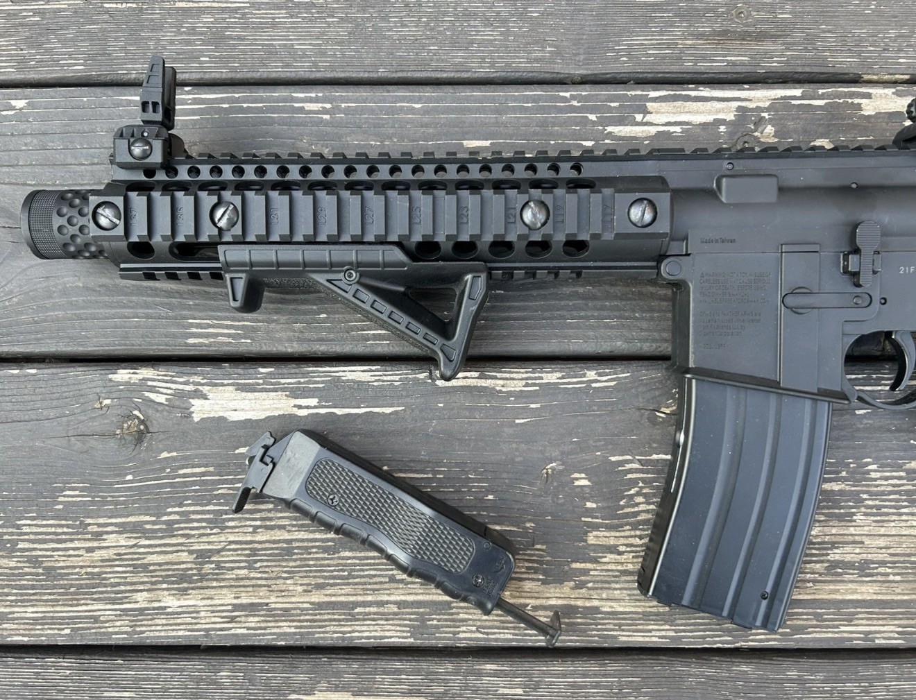 DPMS Panther Arms SBR Full Auto Blowback Action BB Rifle Model DSBR
