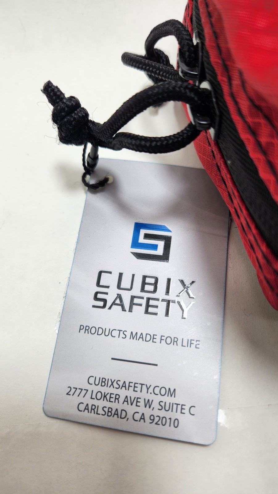 CUBIX SAFETY Bleeding Control Kit Intermediate CAT First Aid Red Pouch
