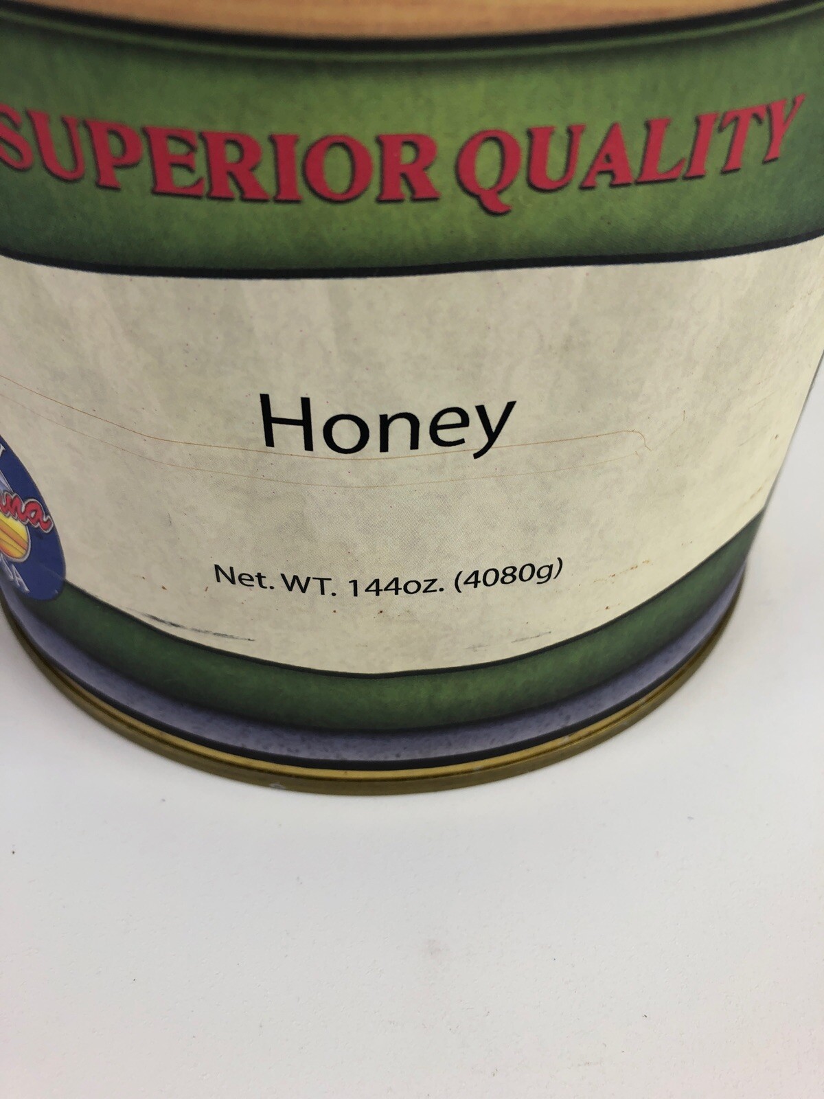 Dri Mountain Harvest Canned Surrival Raw Honey 144oz 9lbs Unfiltered