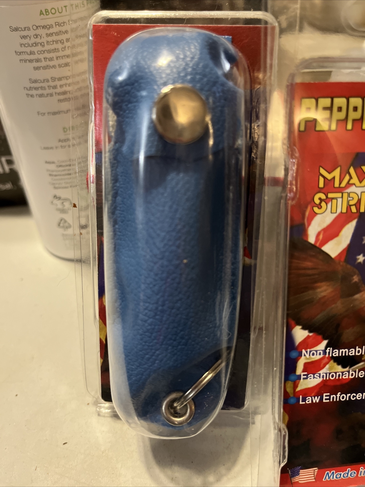 Pepper Spray (2 PK) 1/2oz Keychain Self Defense Security Safety Lock