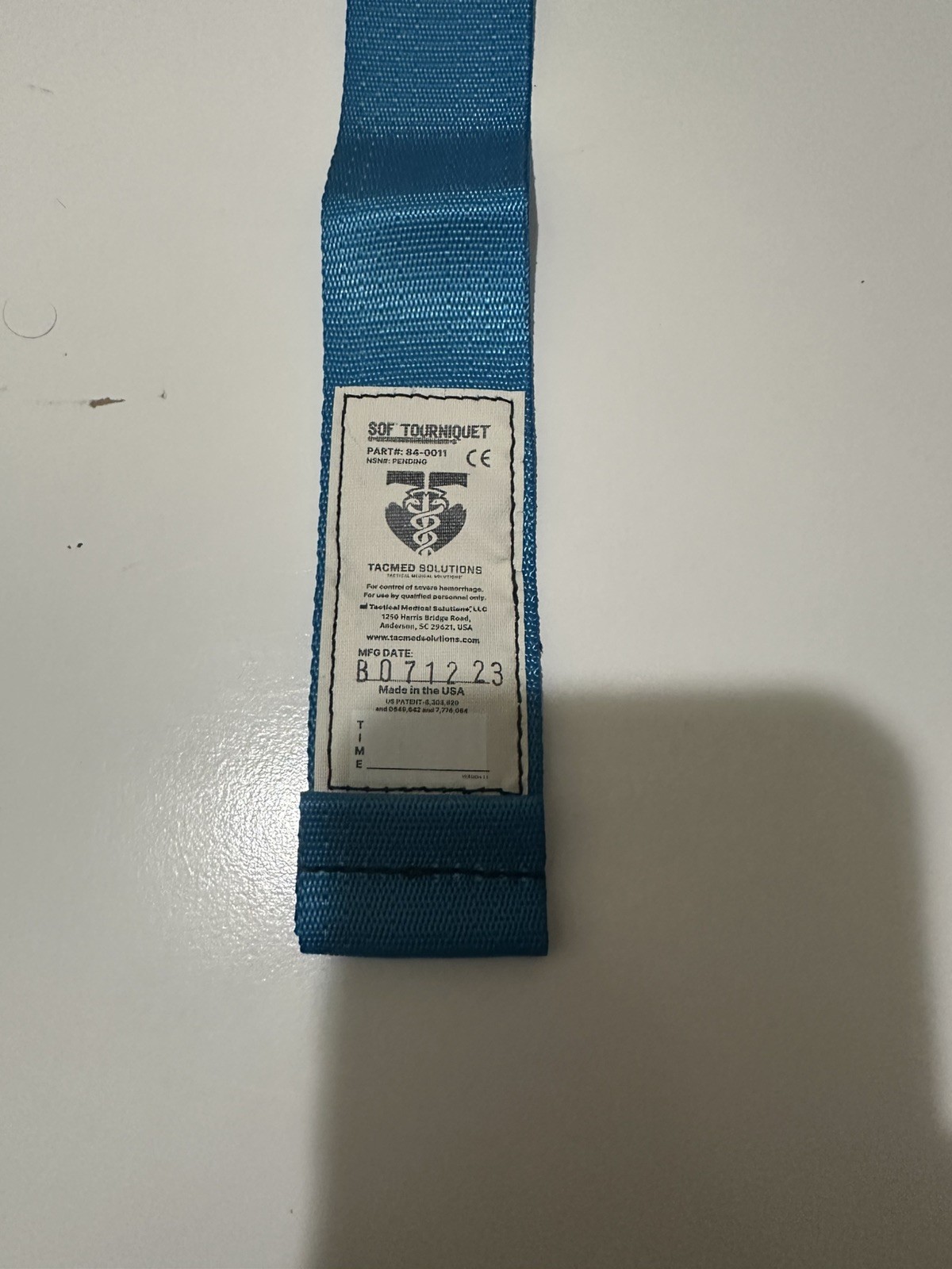 TacMed SOF Tactical Tourniquet 1.5″ Trainer Blue SOFTT-W-TRN RRP $64.95