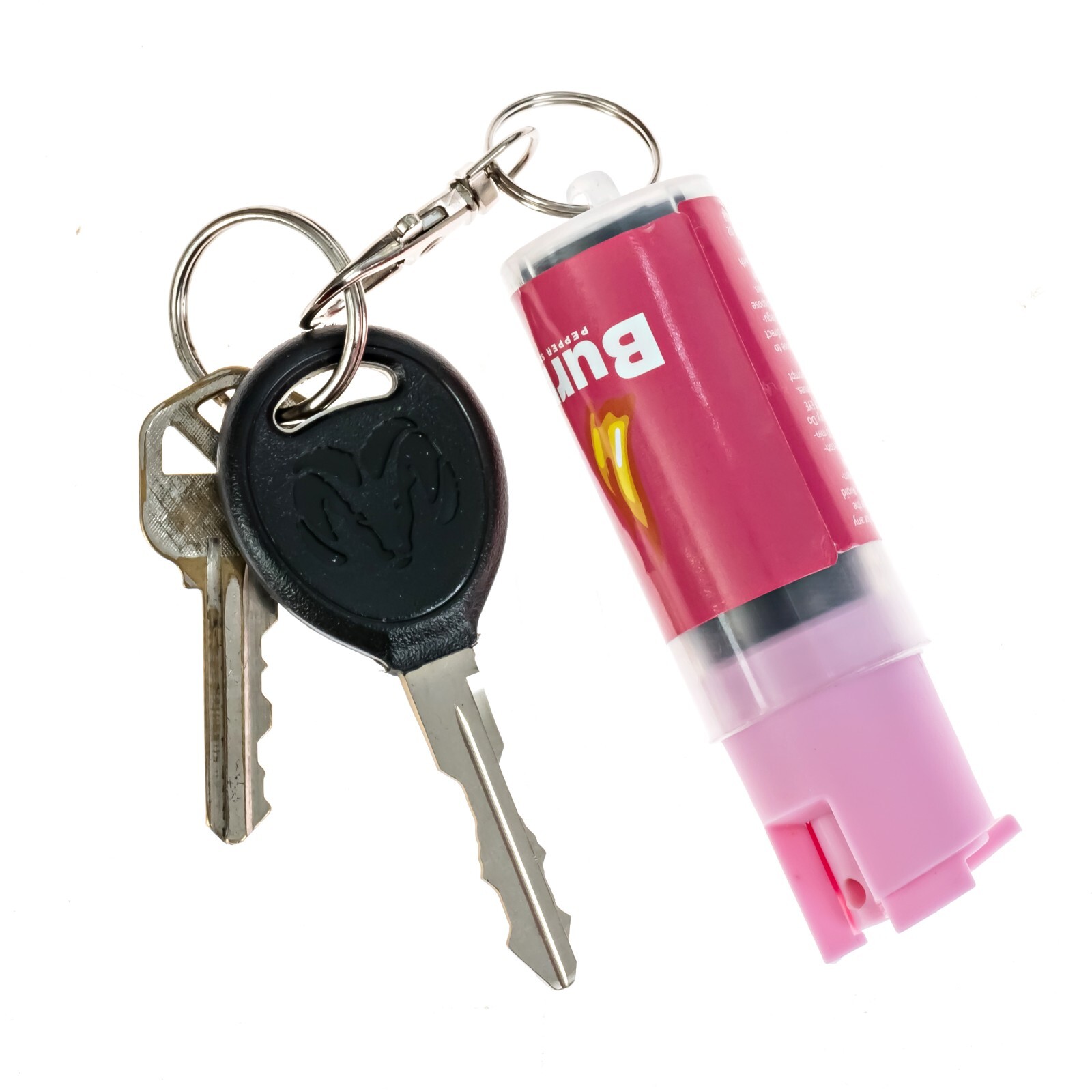 2 Pack Burn Pepper Spray for Women Self Defense Security 1/2 oz Pink