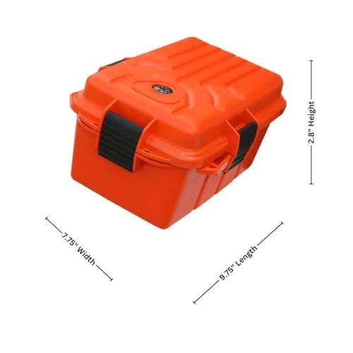 MTM Survivor Dry Box with O-Ring Seal (Orange, Small)