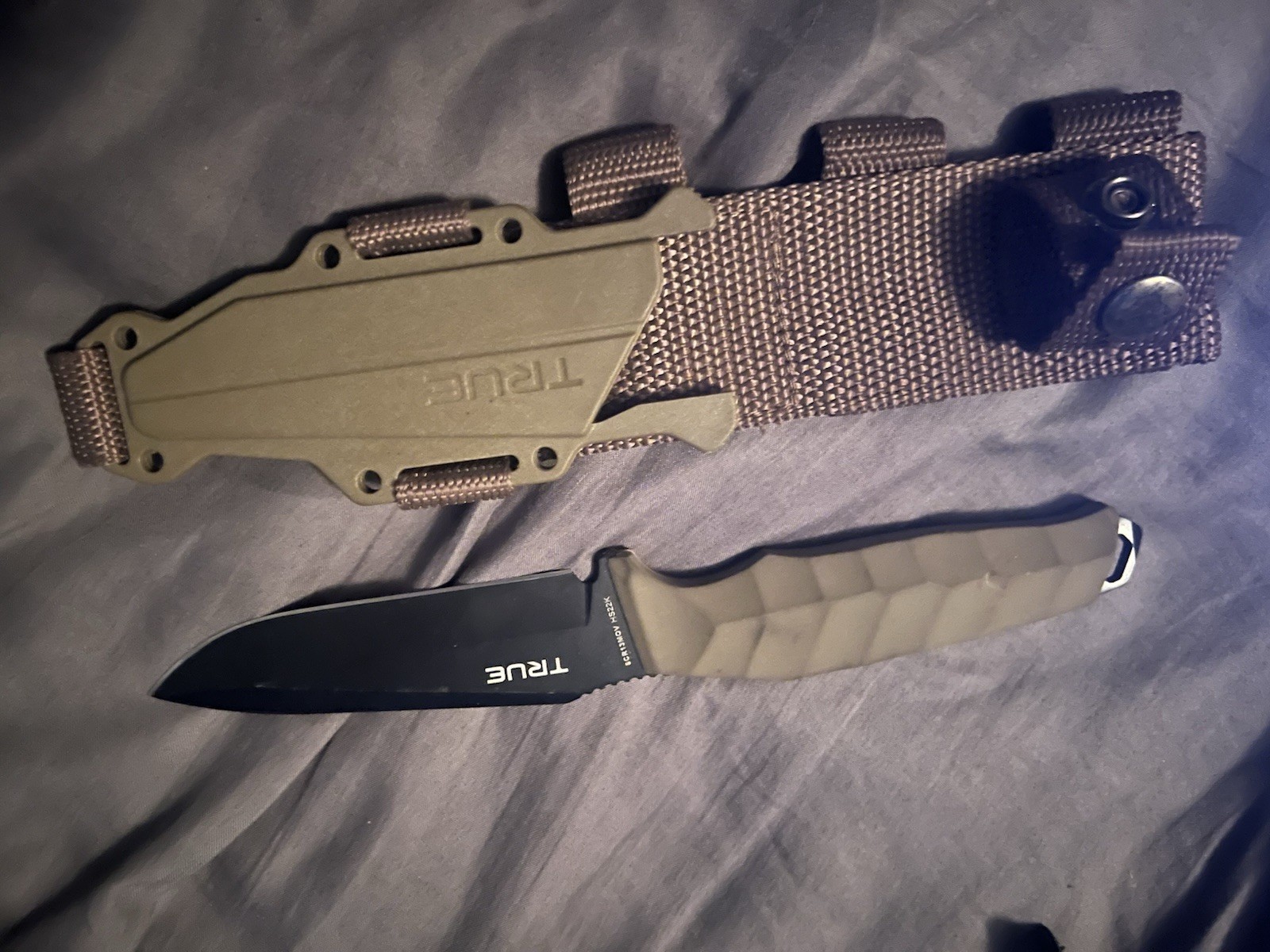 USCCA Survival Kit W/ Added Fixed Blade & Throwing Knife (Packed With Surv. Sup)