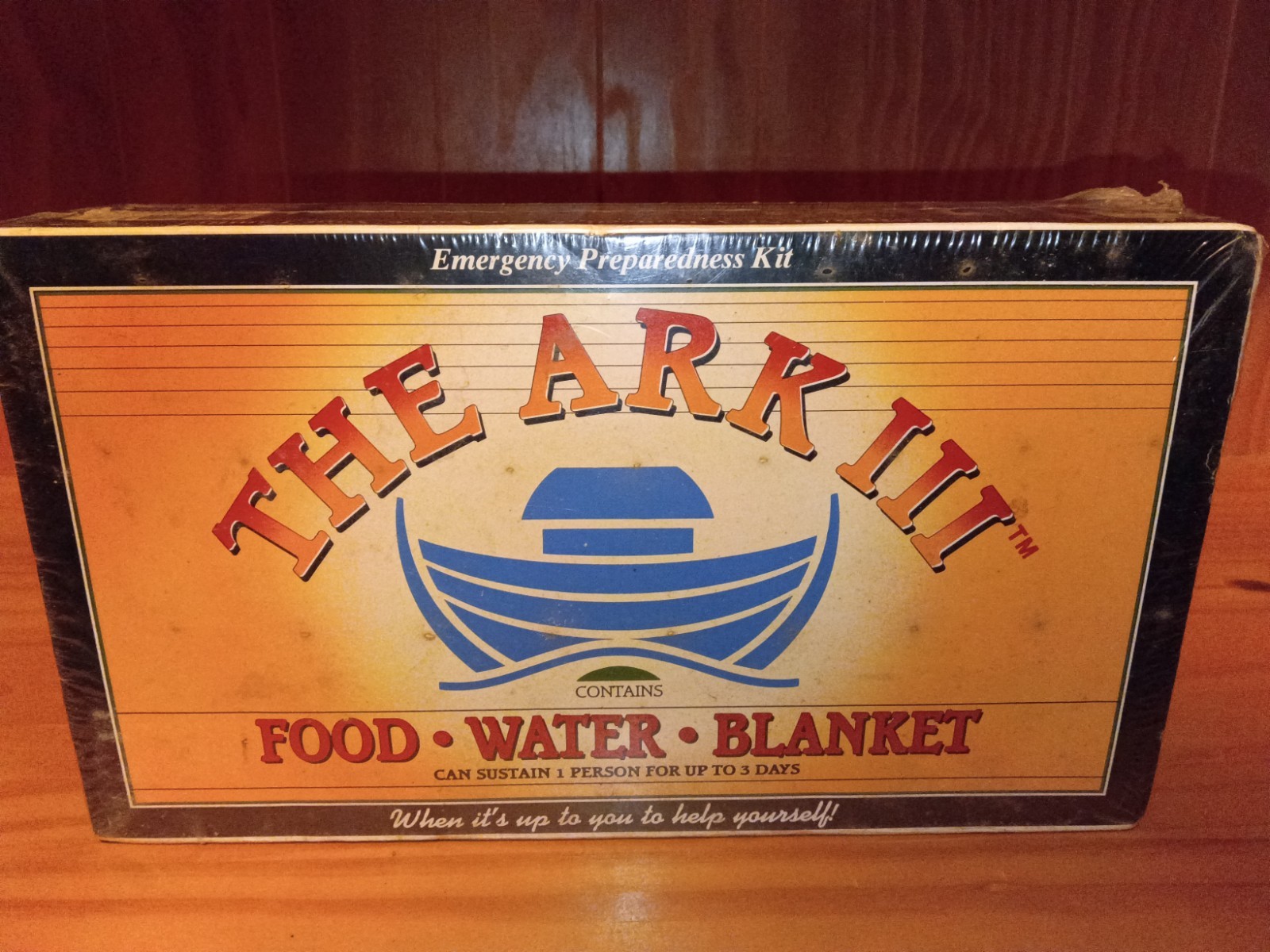 NEW THE ARK Personal Care Survival Kit , Out Of Date FACTORY SEALED