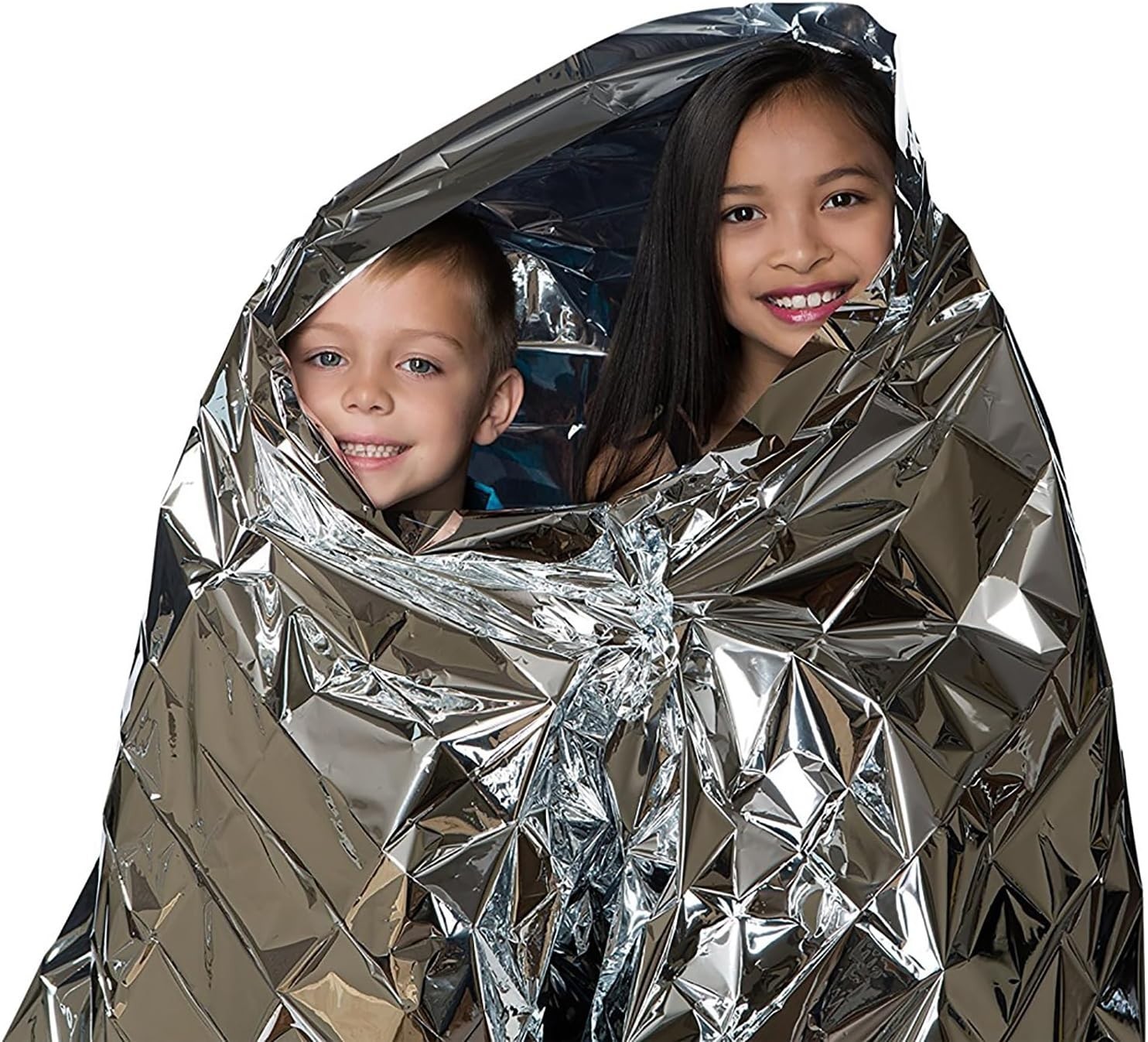 10 Pack Mylar Emergency Blankets Survival Compact Insulated Camping First Aid