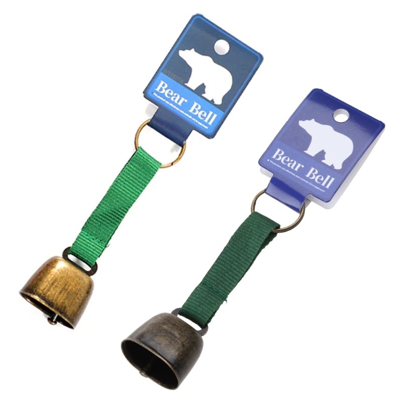 Outdoor Bear Bells Warning Bells Antique Iron Bells with Crisp Sound for Hiking