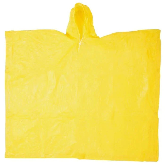 NEW Adult Poncho: Lightweight, Waterproof Protection for Unexpected Showers