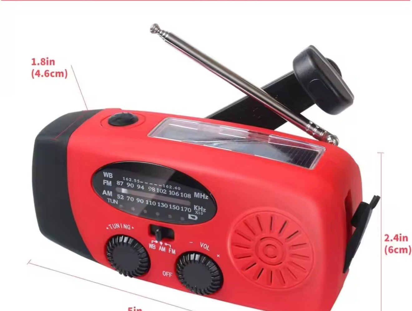 Crisis Emergency War Prep Kit Bug Out Radio Solar Grid Panel Water Filter