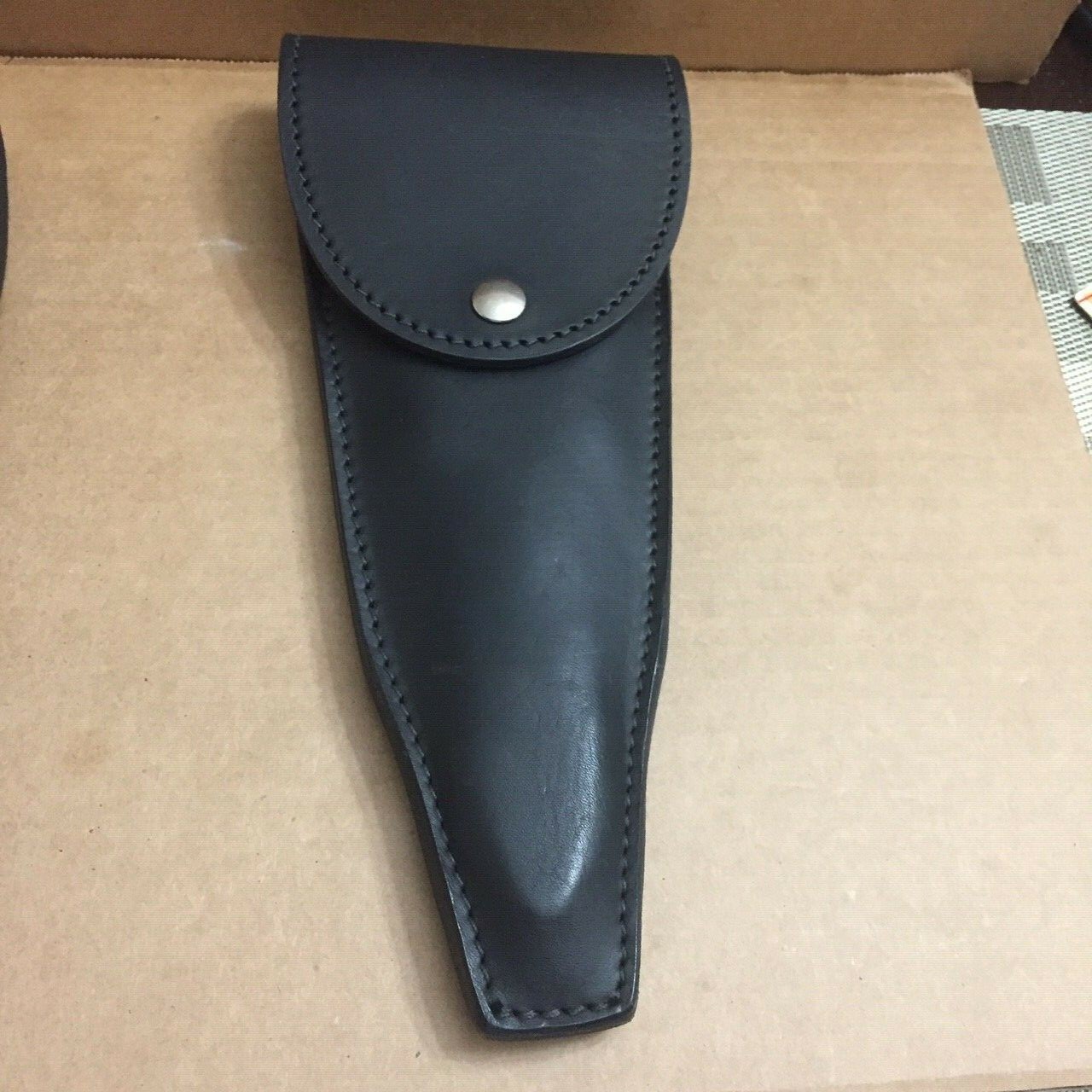 Boston Leather Tool Holder, 6-in-1 Rescue 9150 Black Leather