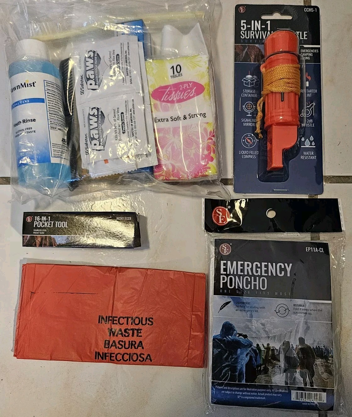 Ready America 70185 72 Hour Enhanced Emergency Kit, 1-Person, 3-Day Backpack